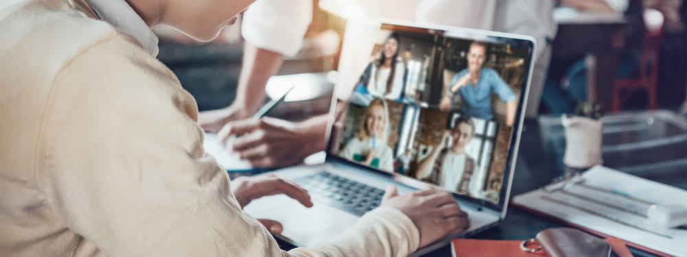 man-presenting-on-video-conference